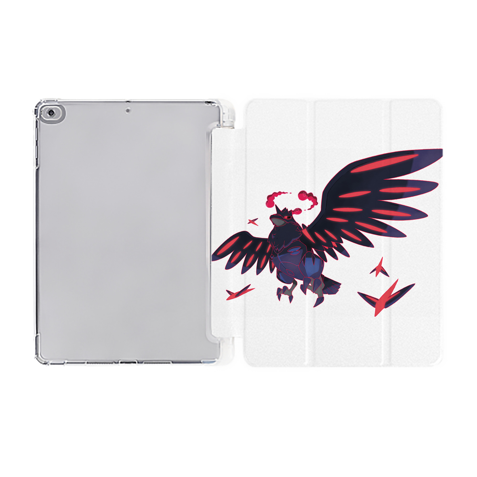 （画像用） ポケットモンスター Pokémon IPad ケース ペン収納付き 三つ折りスタンド PUレザー×シリコン 対応機種9.5/10.5/10.9インチ